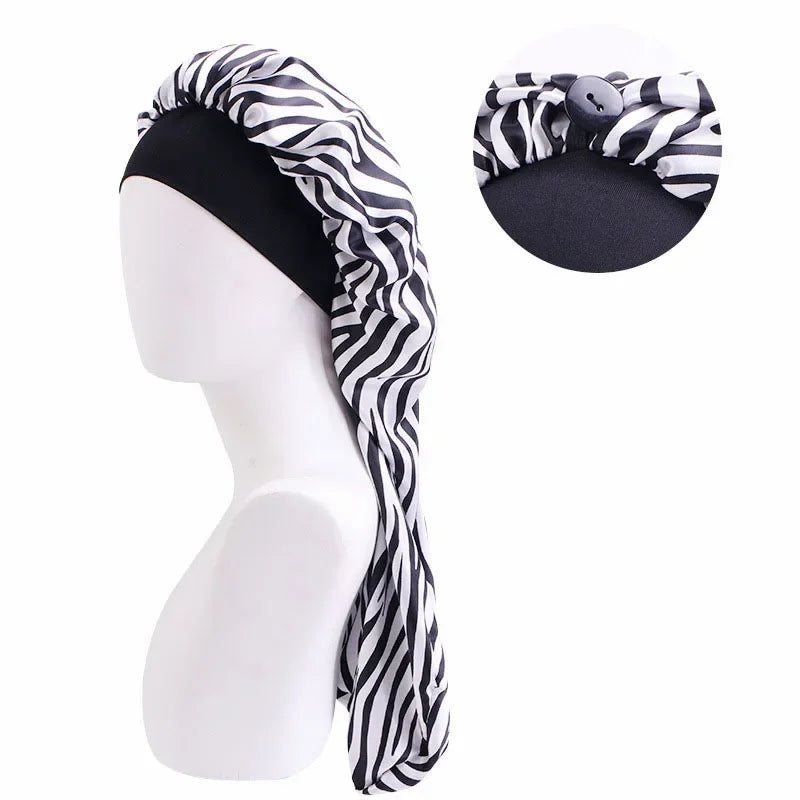 Unisex Elastic Bonnet  for Long Hair