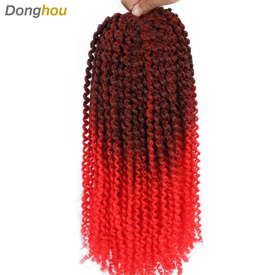 Curly Passion Twist Synthetic Crochet Hair - Various Colors Available
