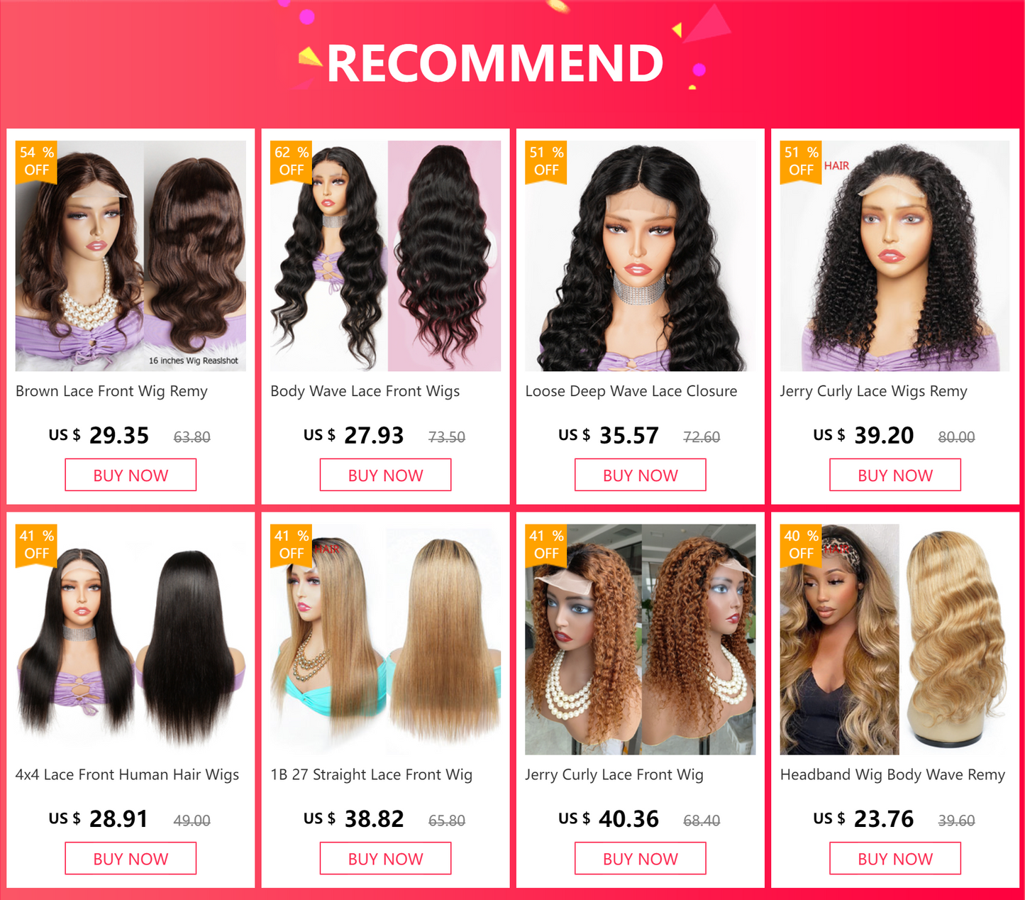 1PC Lace Closure Middle Part Body Wave Human Hair