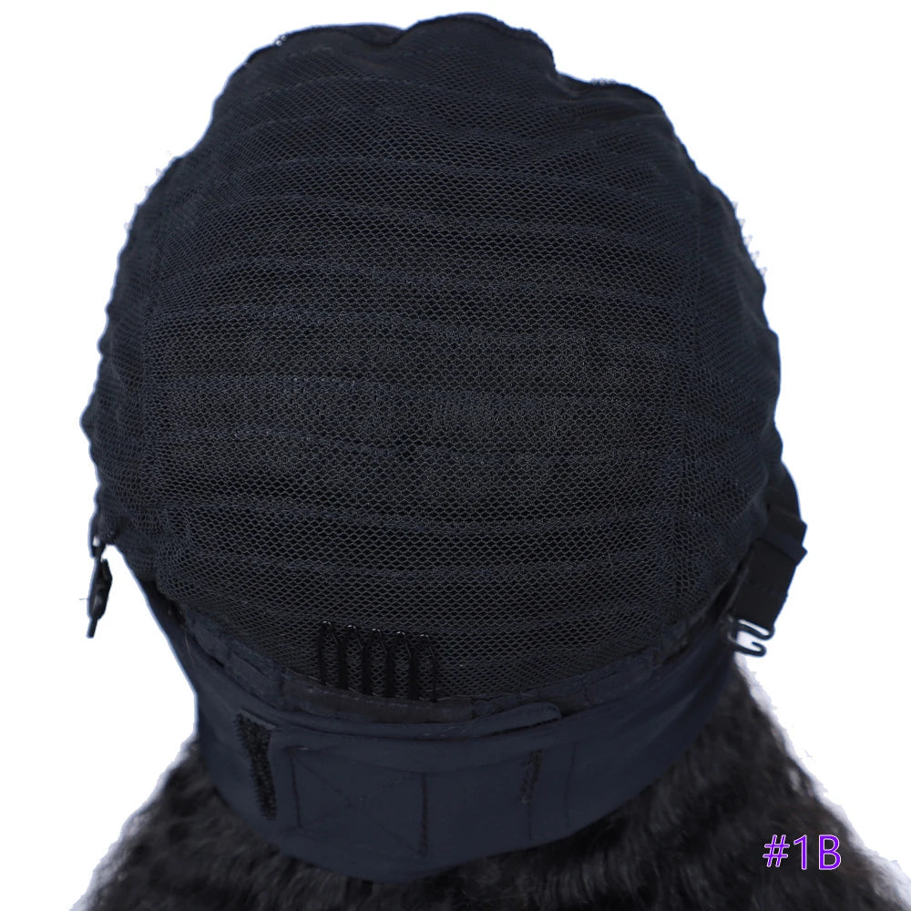 Kinky Curly Synthetic Headband Wig