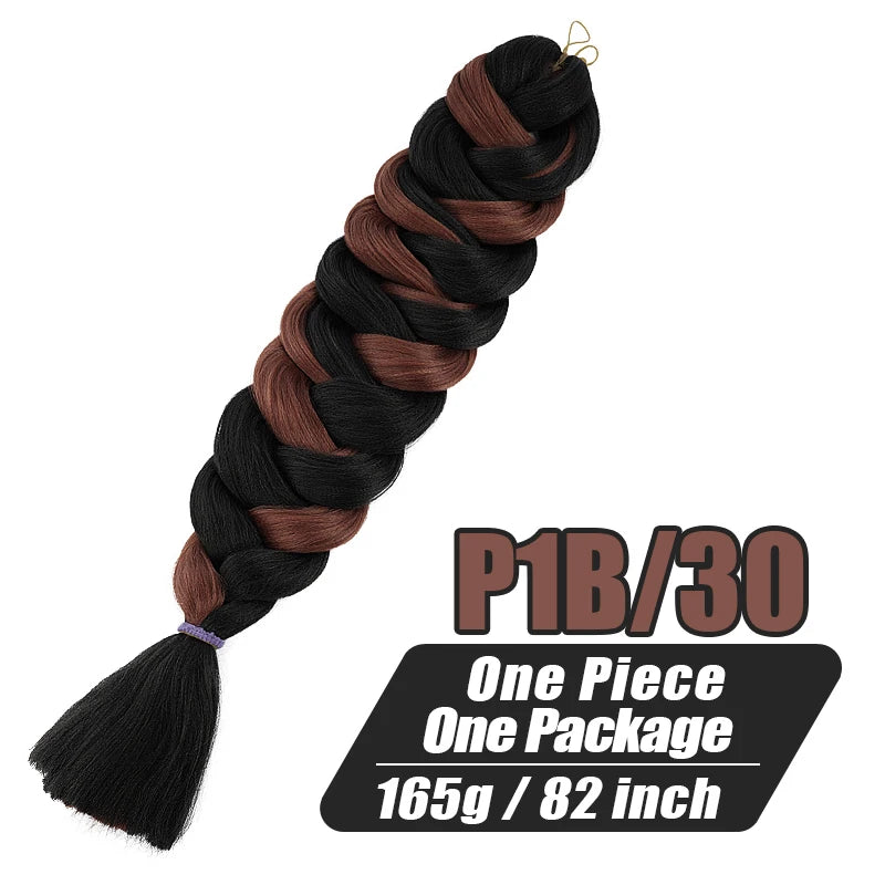 Xpression Kanekalon Synthetic Braiding Hair - Various Colors Available