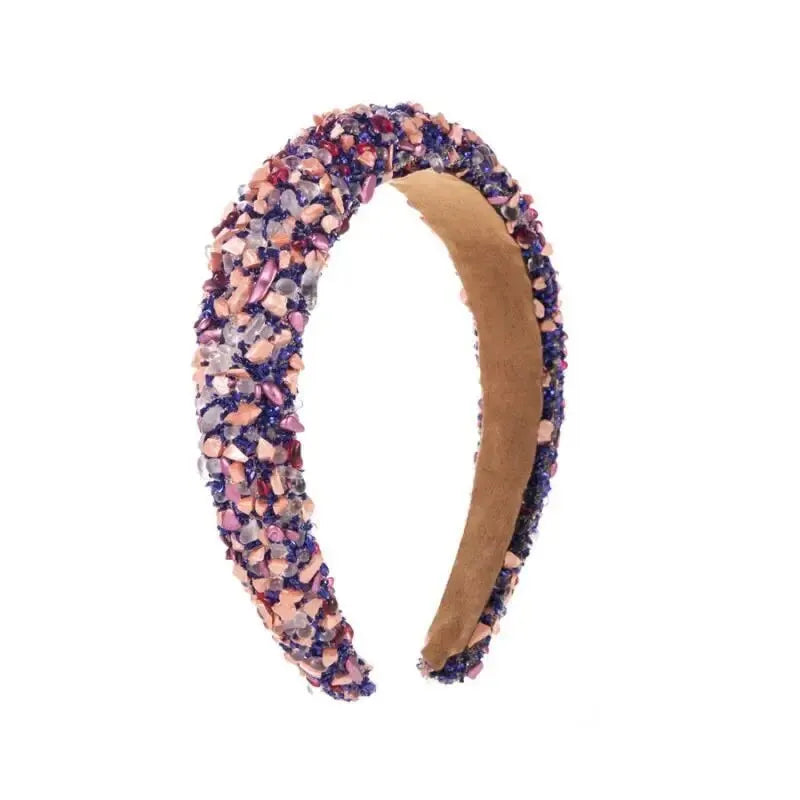 Colorful Crystal Candy Hair Band