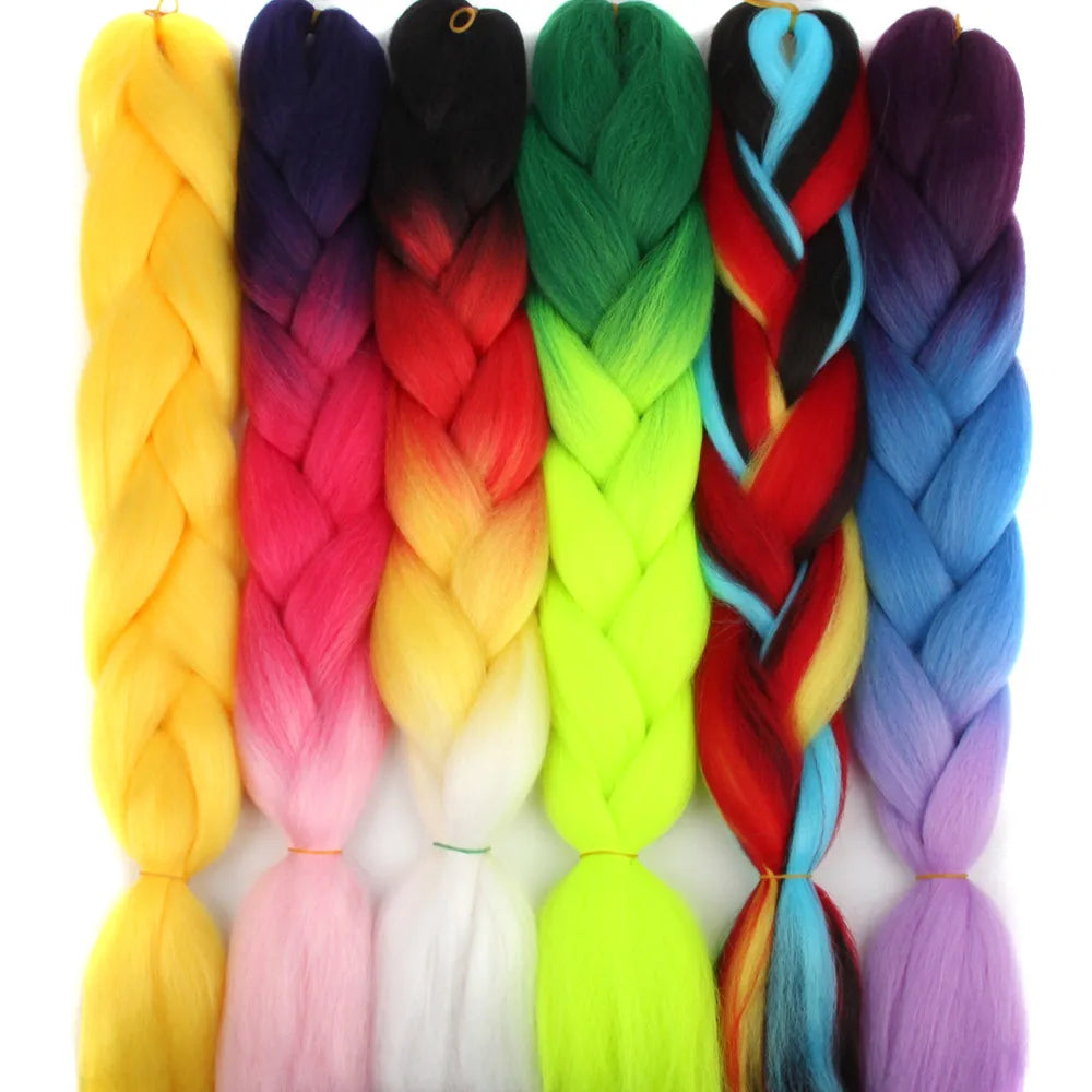 Jumbo Kanekalon Braiding Synthetic Hair Pre-Stretched