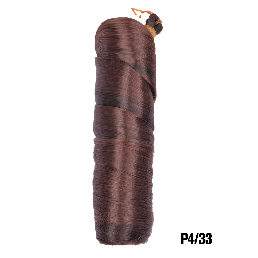 Loose French Spiral Curl Synthetic Pre-Stretched Braiding Hair