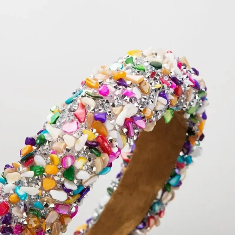 Colorful Crystal Candy Hair Band