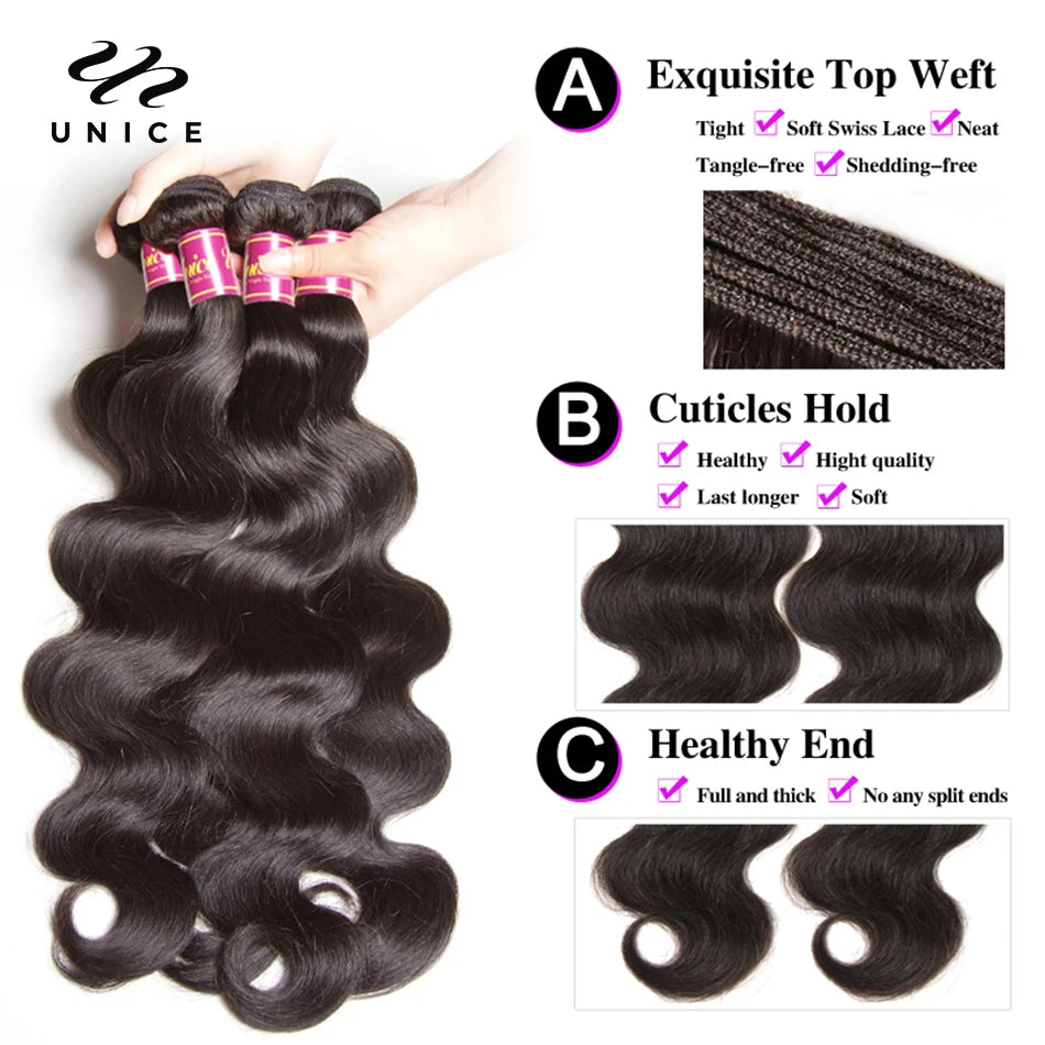 Body Wave Human Hair Bundles