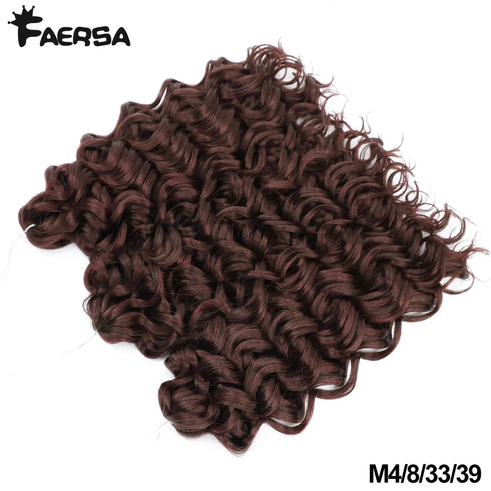 Deep Wavy Twist Synthetic Crochet Hair