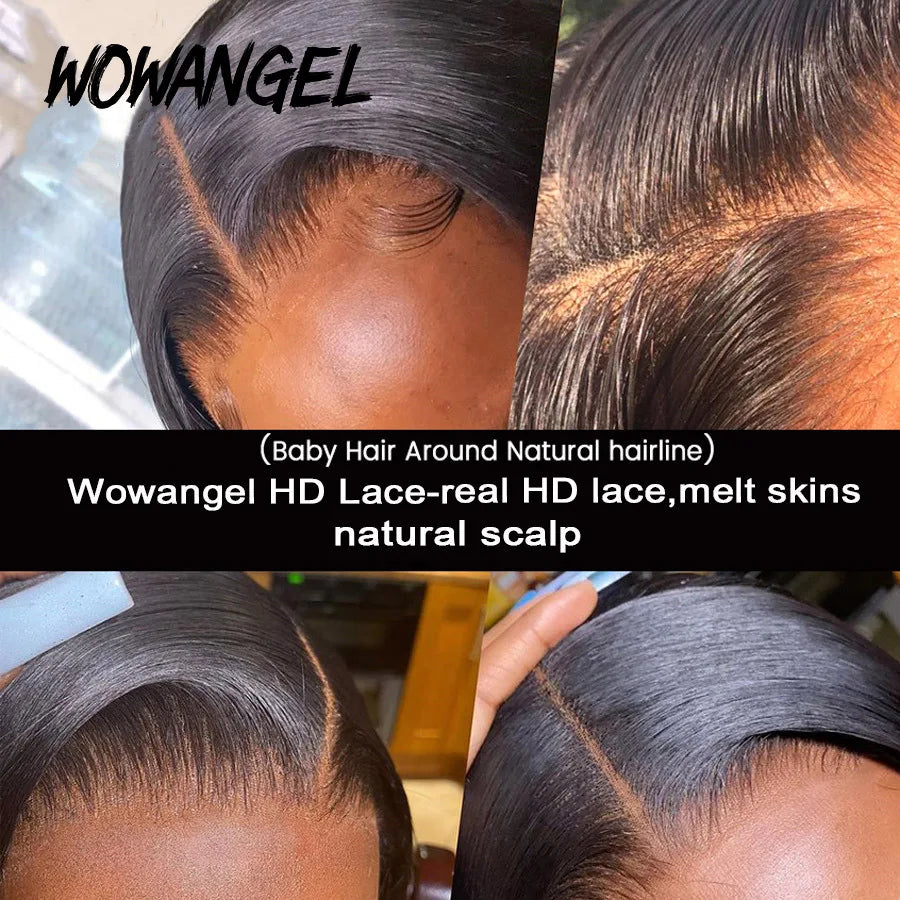 HD Lace Pre Plucked Frontal Human Hair Straight Virgin Hair