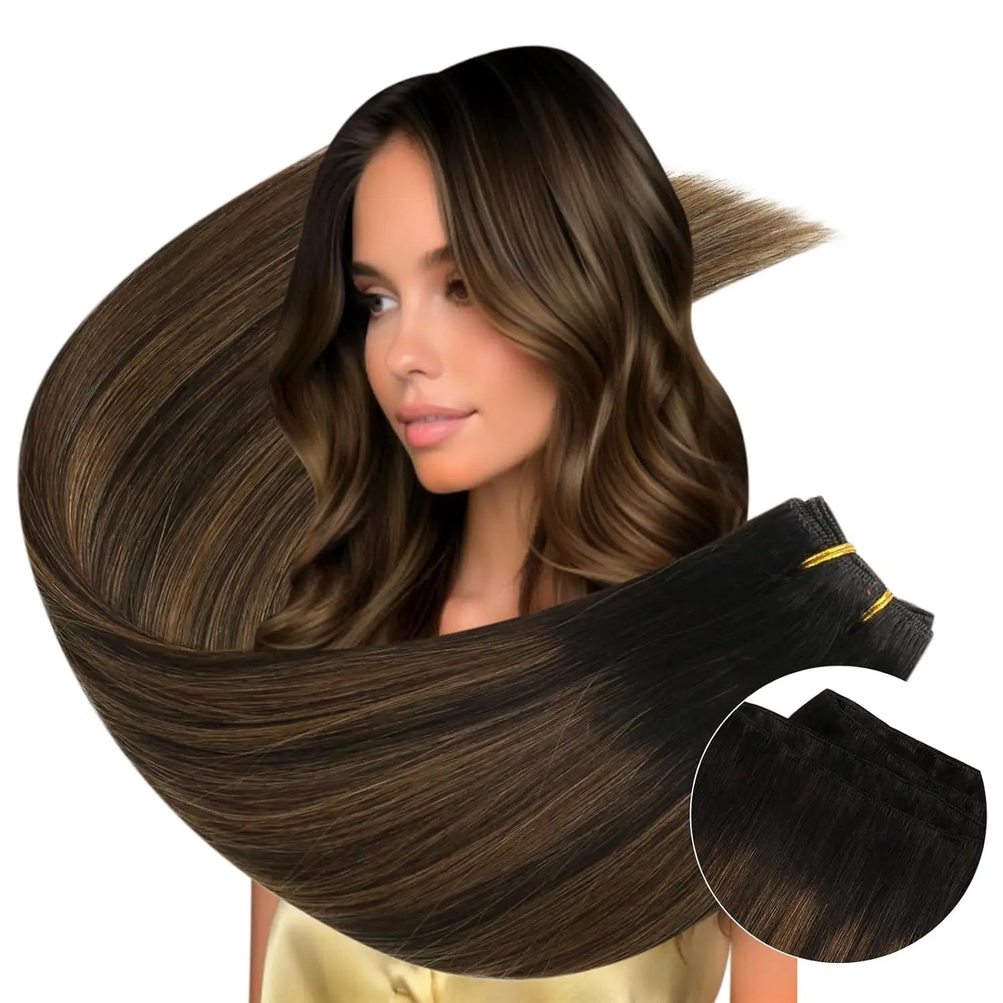 Straight Remy Human Hair Bundles