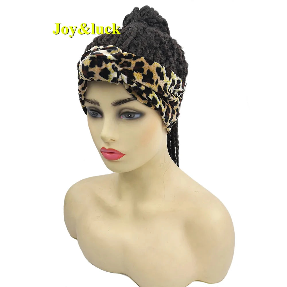 Synthetic Headband Braided Wigs