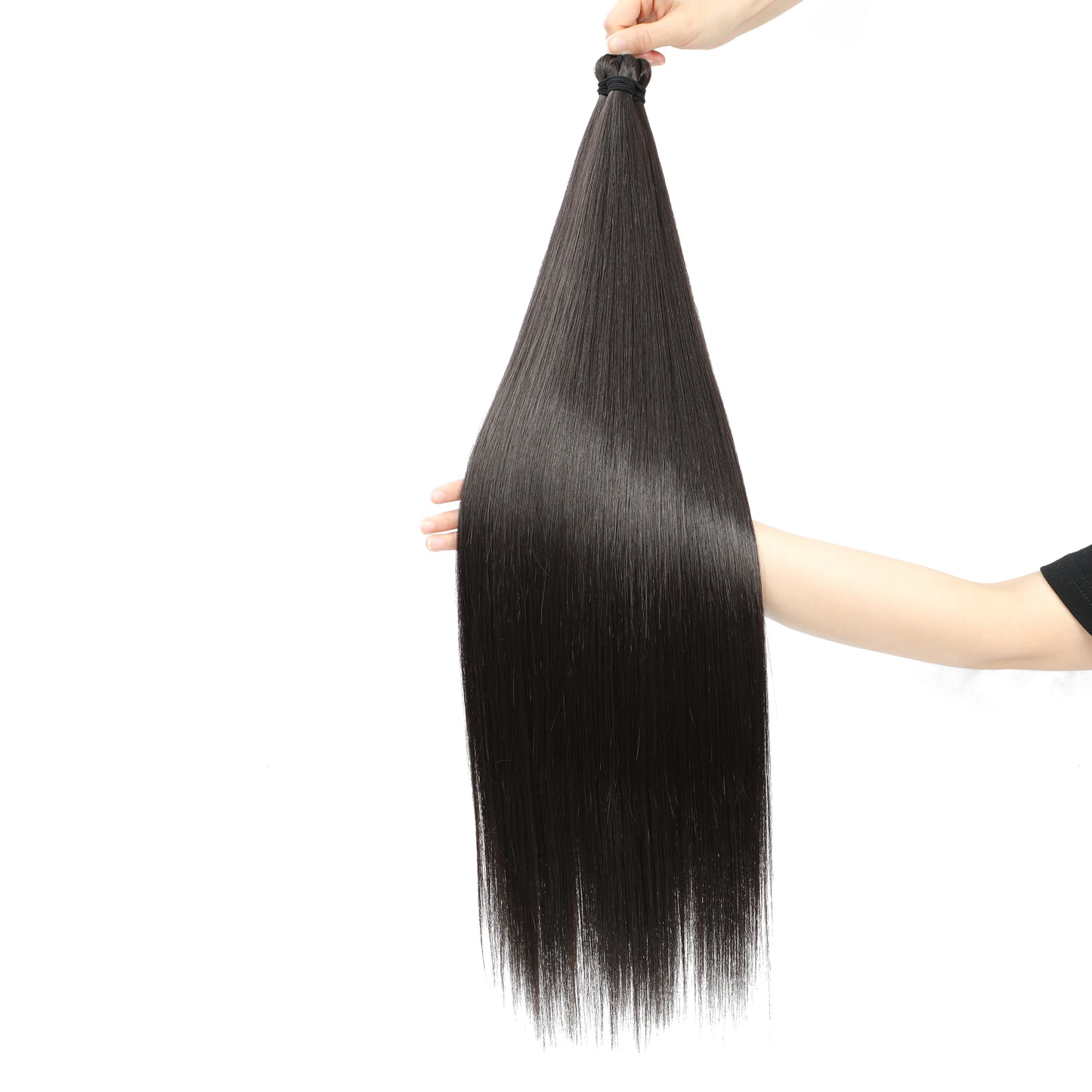 Straight Bundles Synthetic Crochet Hair Synthetic