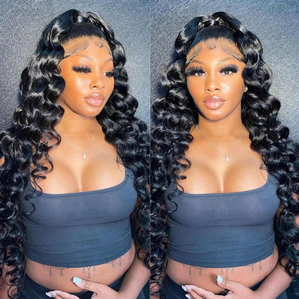 Loose Deep Water Wave - Glueless HD Lace Frontal Ready To Wear Human Hair Wig