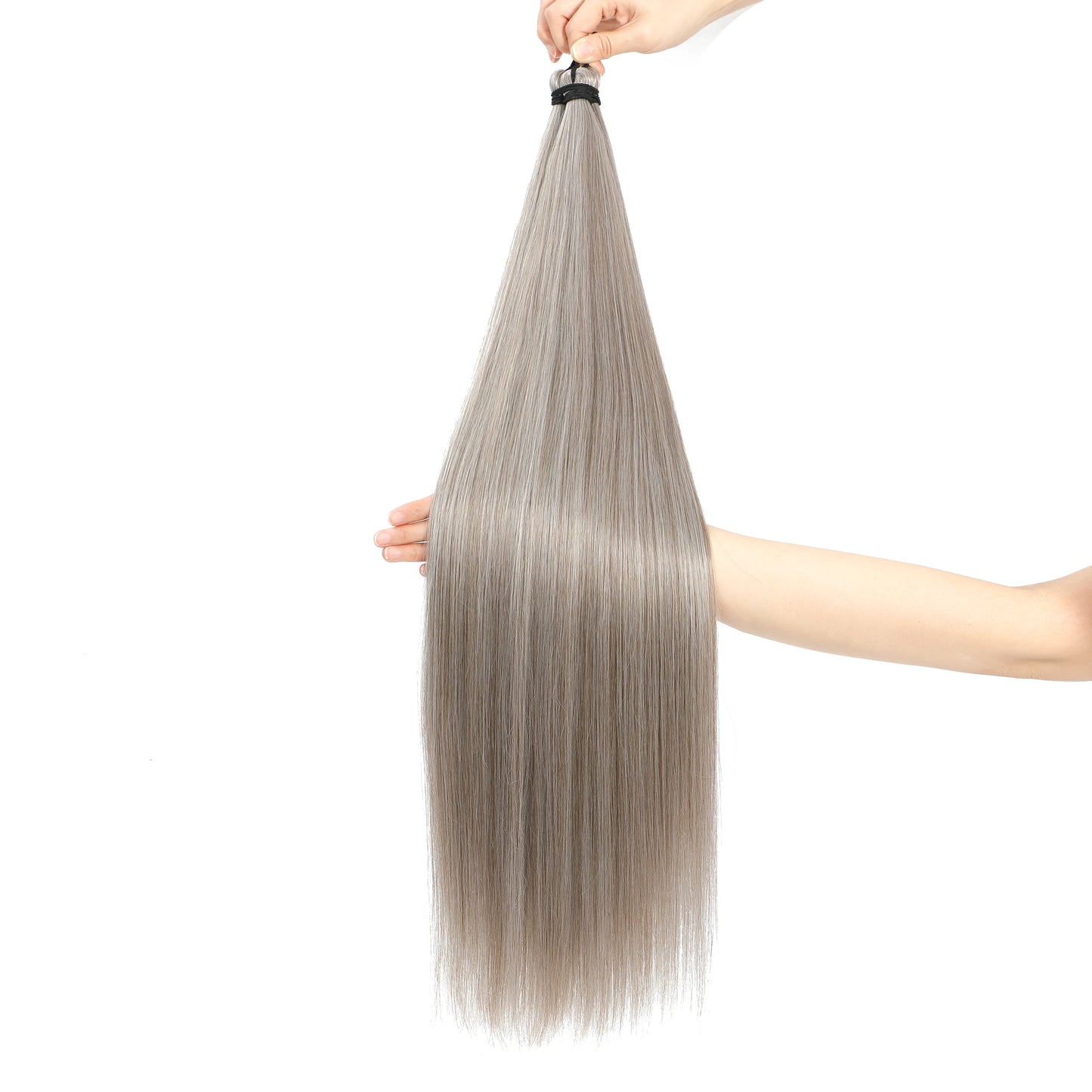 Straight Bundles Synthetic Crochet Hair Synthetic
