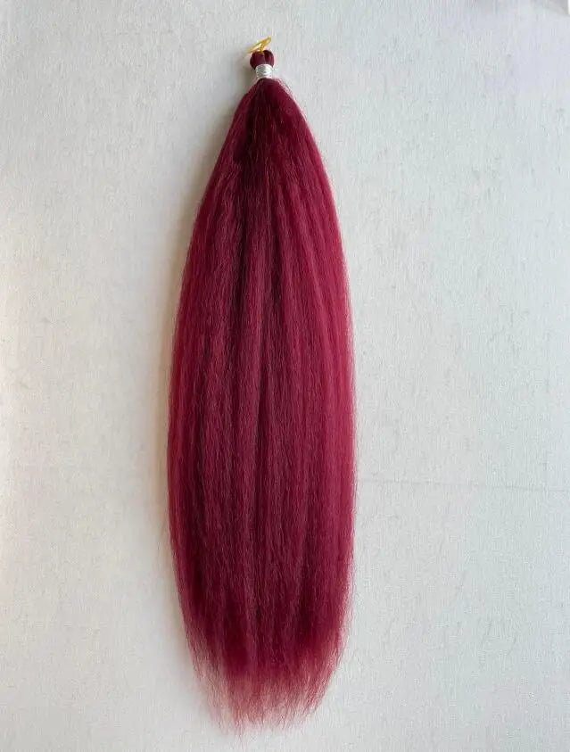 Kinky Straight Bundles Synthetic Hair Extension Crochet/Braiding