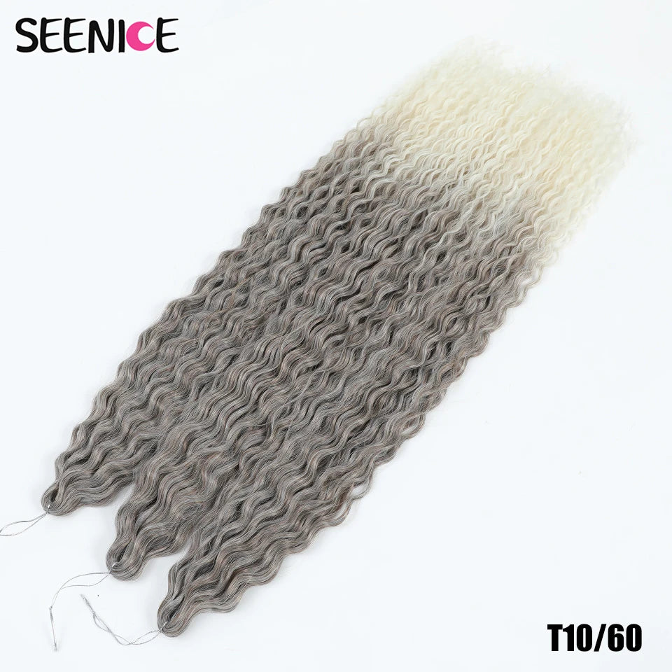 Synthetic Water Wave Twist Crochet Hair - Various Colors Available