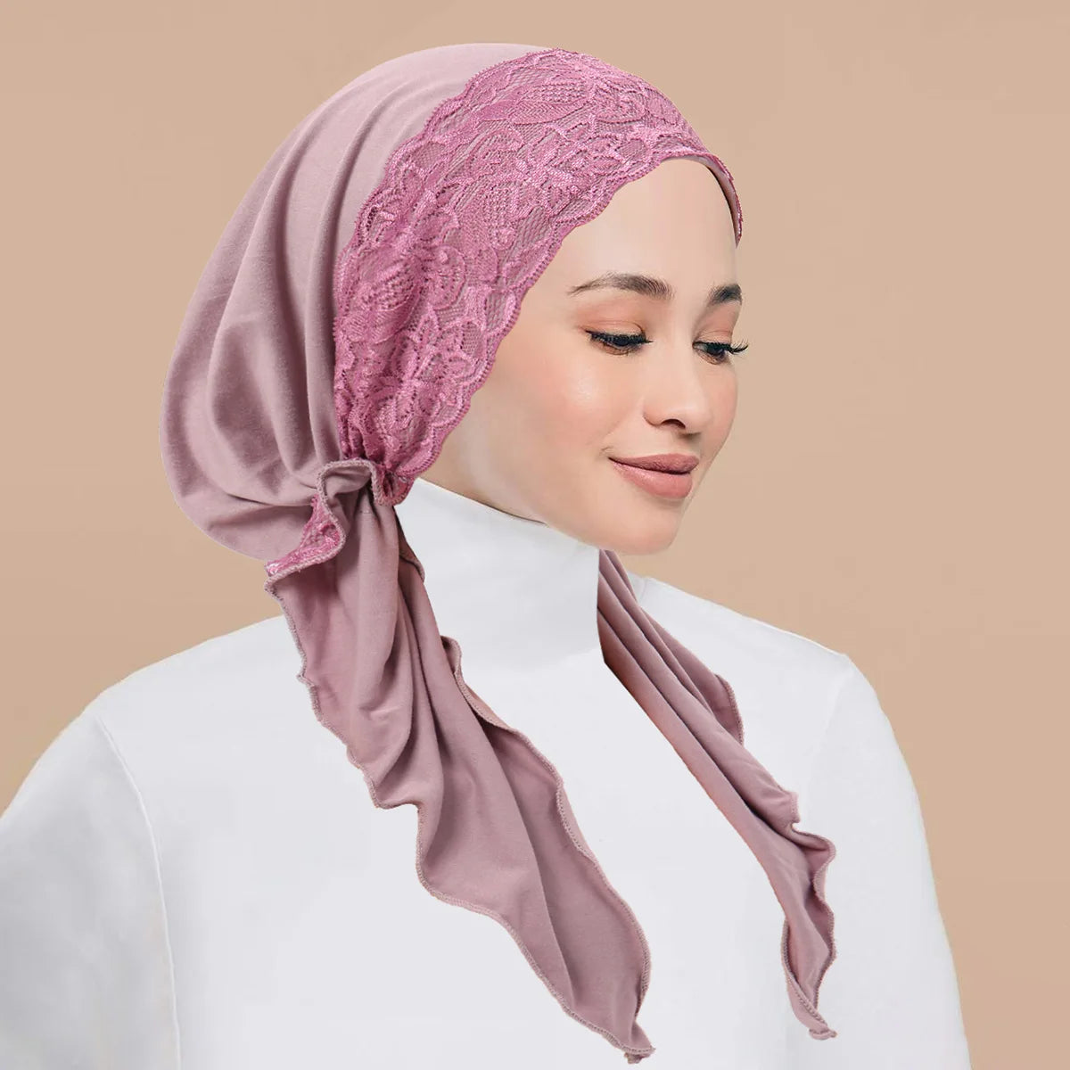 Women's Pleated Turbans in Various Colors