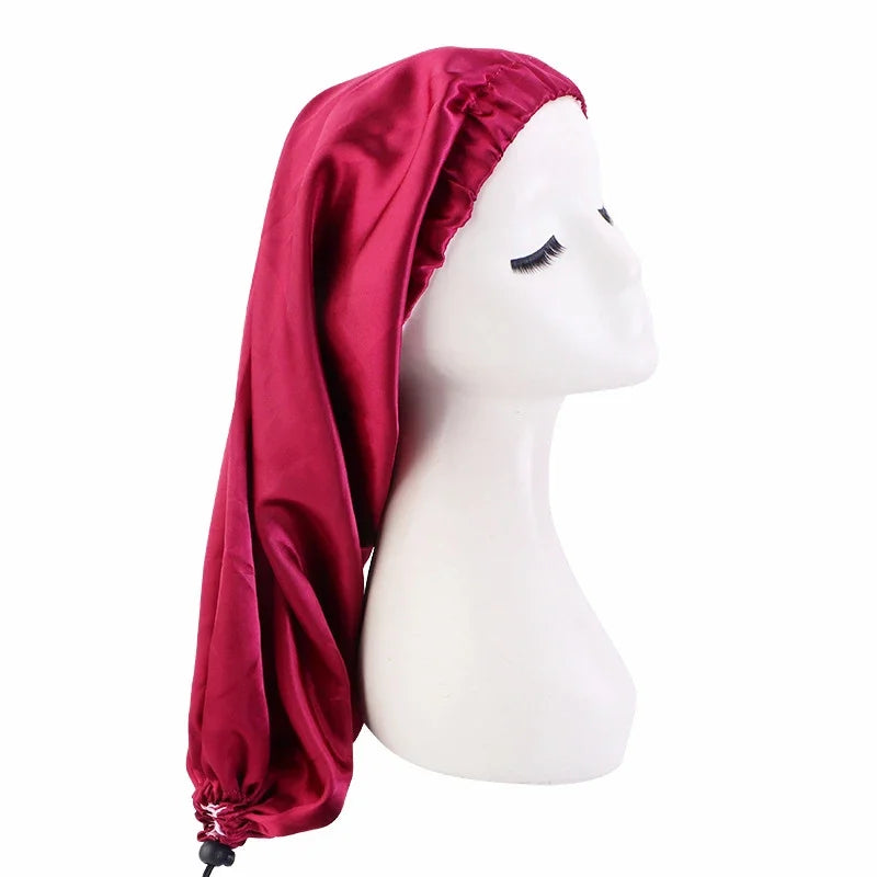 Unisex Elastic Bonnet  for Long Hair