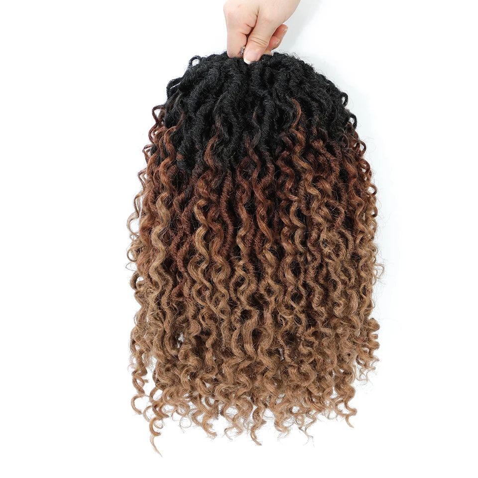 Faux Goddess Locs Synthetic Crochet Hair - Pre Looped