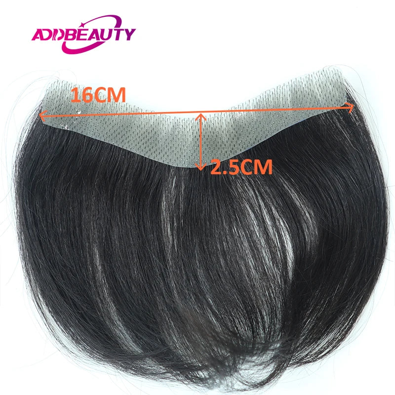 Vloop Thin PU Invisible Skin Human Hair Capillary Prothesis Frontal - Various Options Available