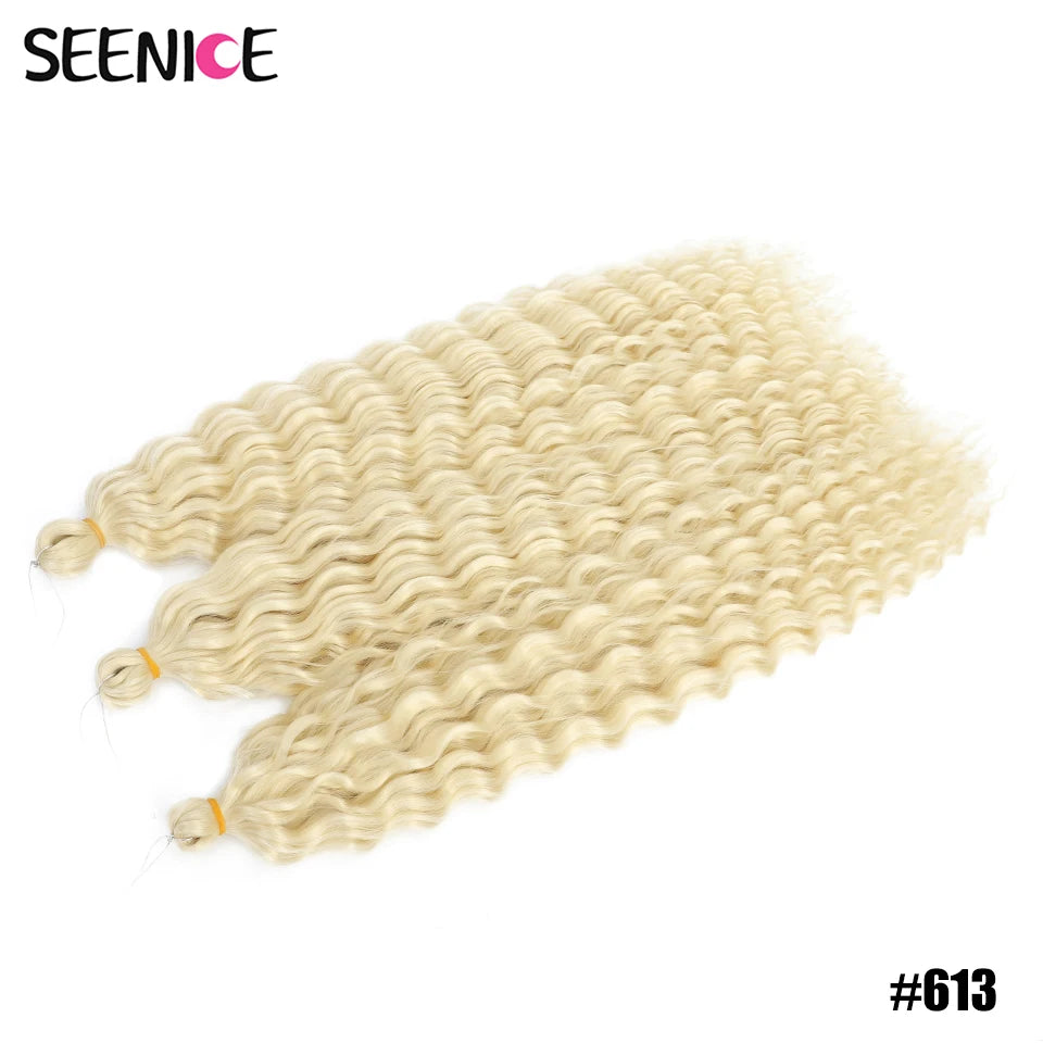 Synthetic Water Wave Twist Crochet Hair - Various Colors Available