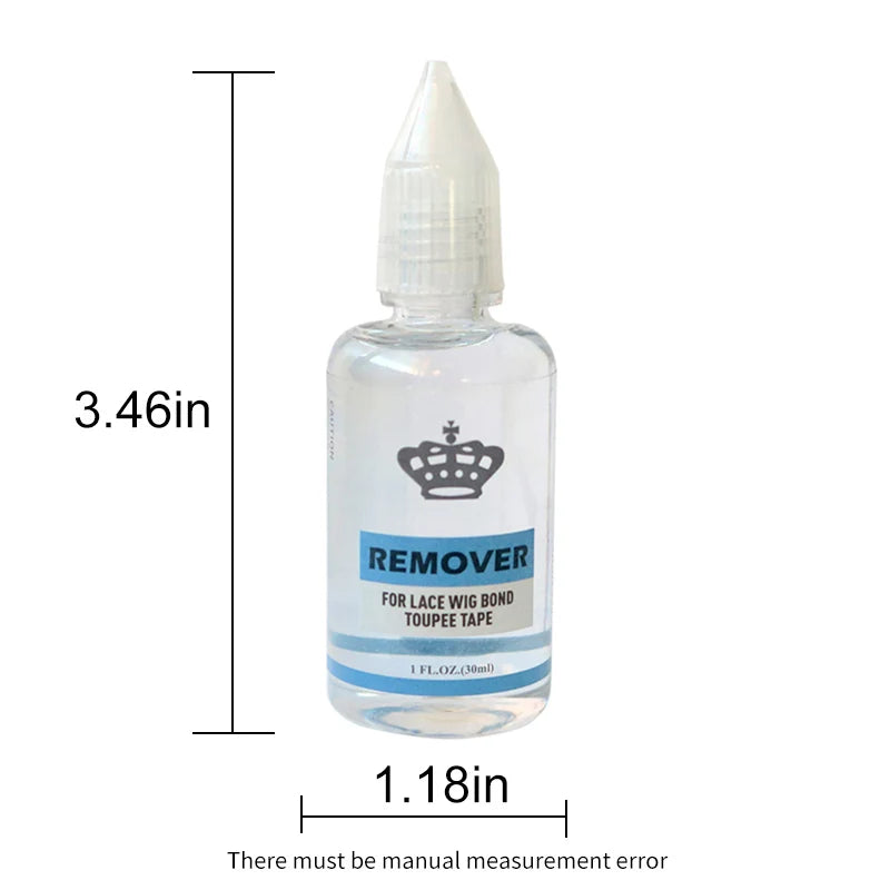 0.5/1oz Silicone Bonding Adhesive Waterproof Glue & Removal For Toupee & Lace Wigs