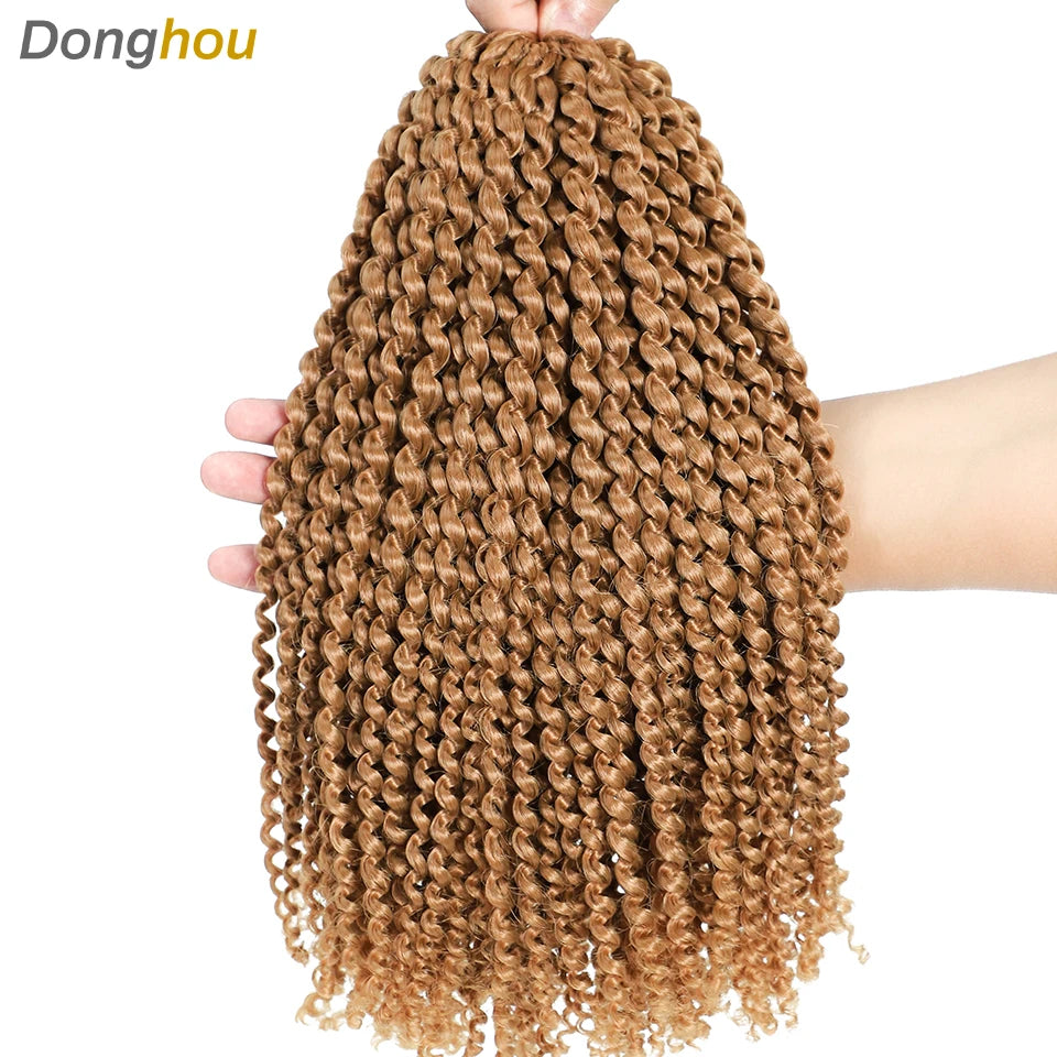 Curly Passion Twist Synthetic Crochet Hair - Various Colors Available