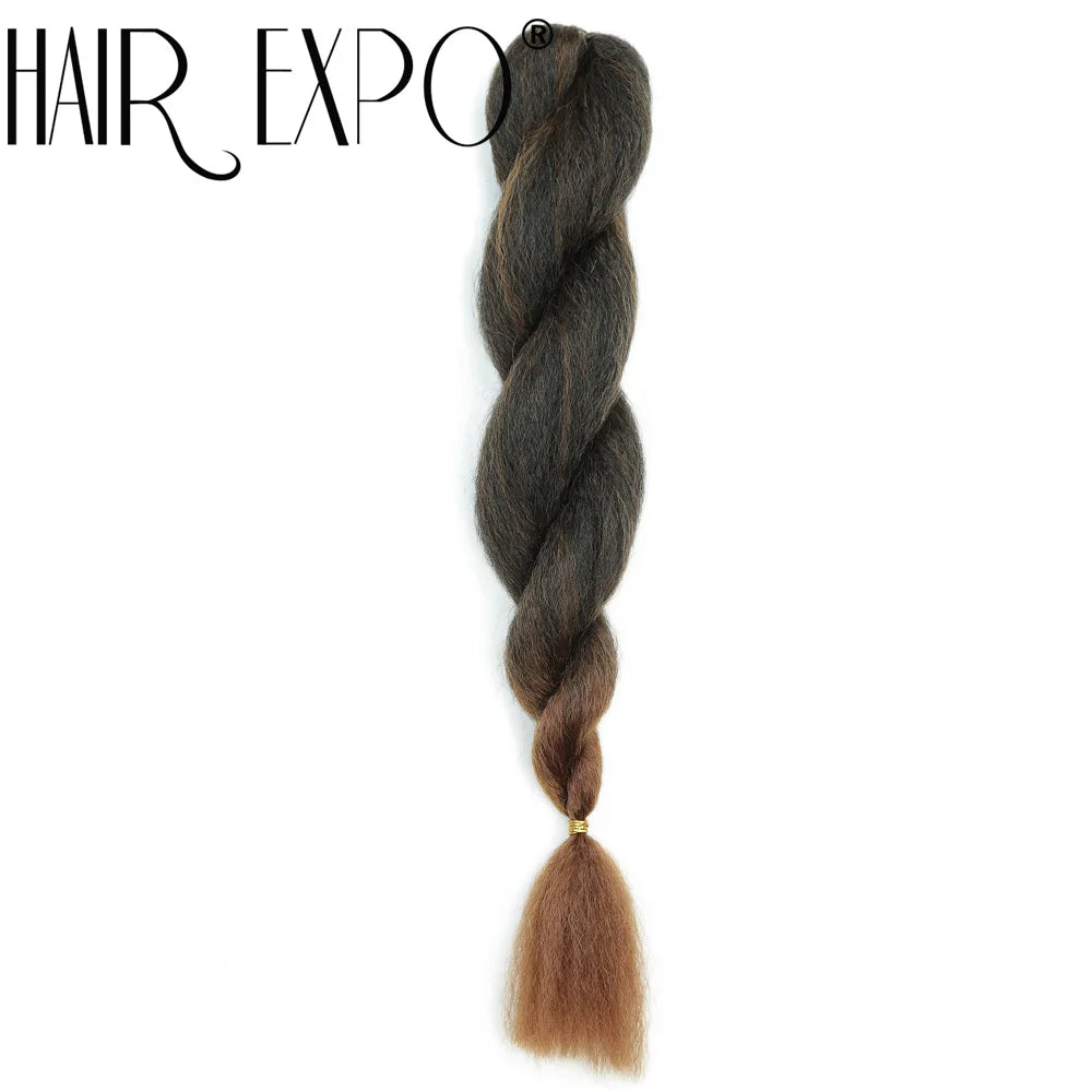 26Inch Yaki Straight Braiding Synthetic Hair - Various Colors Available