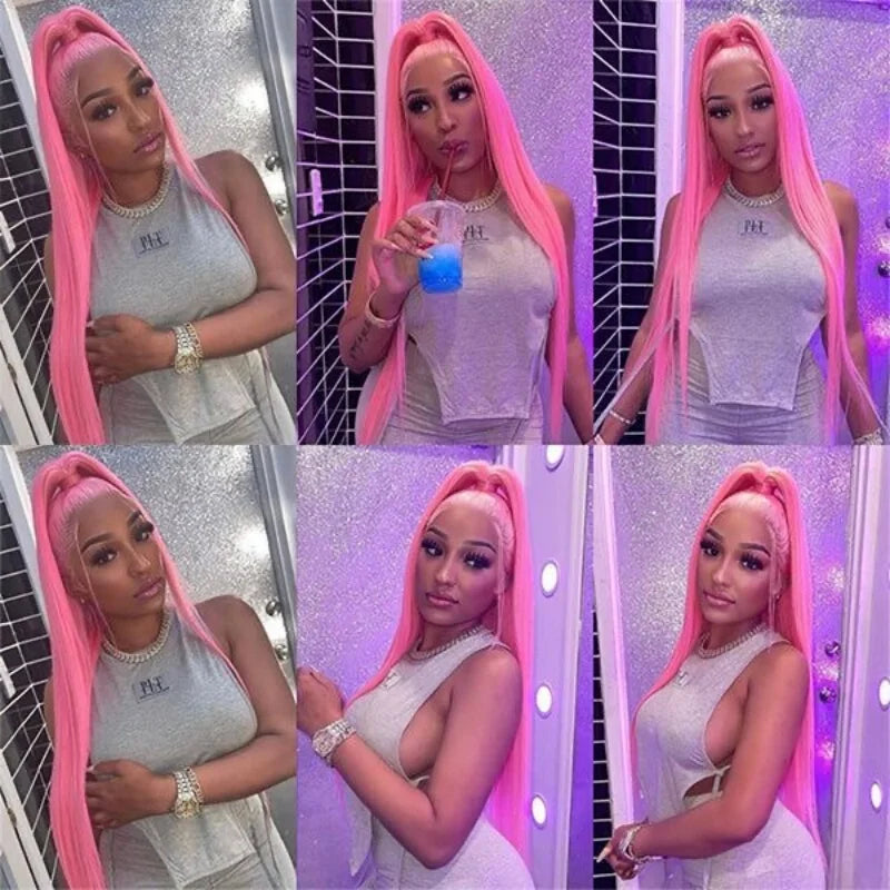 Synthetic Long Straight Lace Front Wigs - Various Colors Available