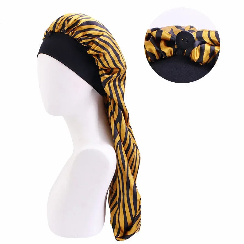 Unisex Elastic Bonnet  for Long Hair