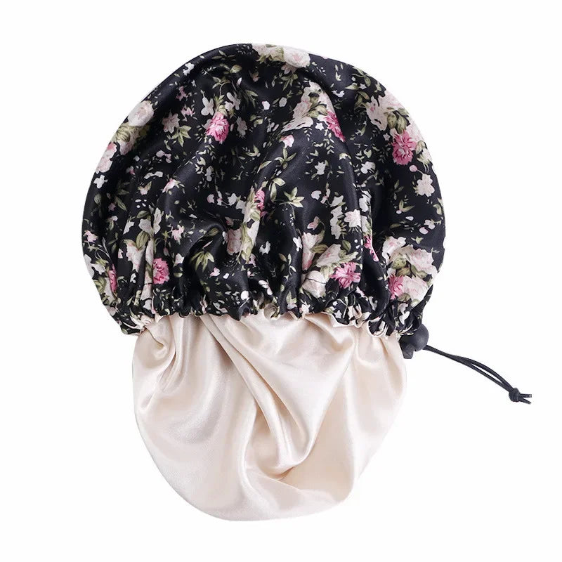 Girls Satin Wide Band Bonnet For Babies/Children
