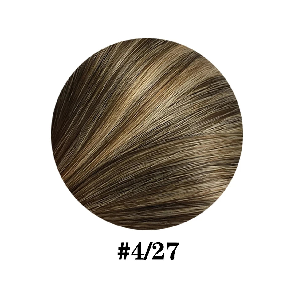 Straight 8pc Clip - In Human Hair Extensions - Various Colors Available