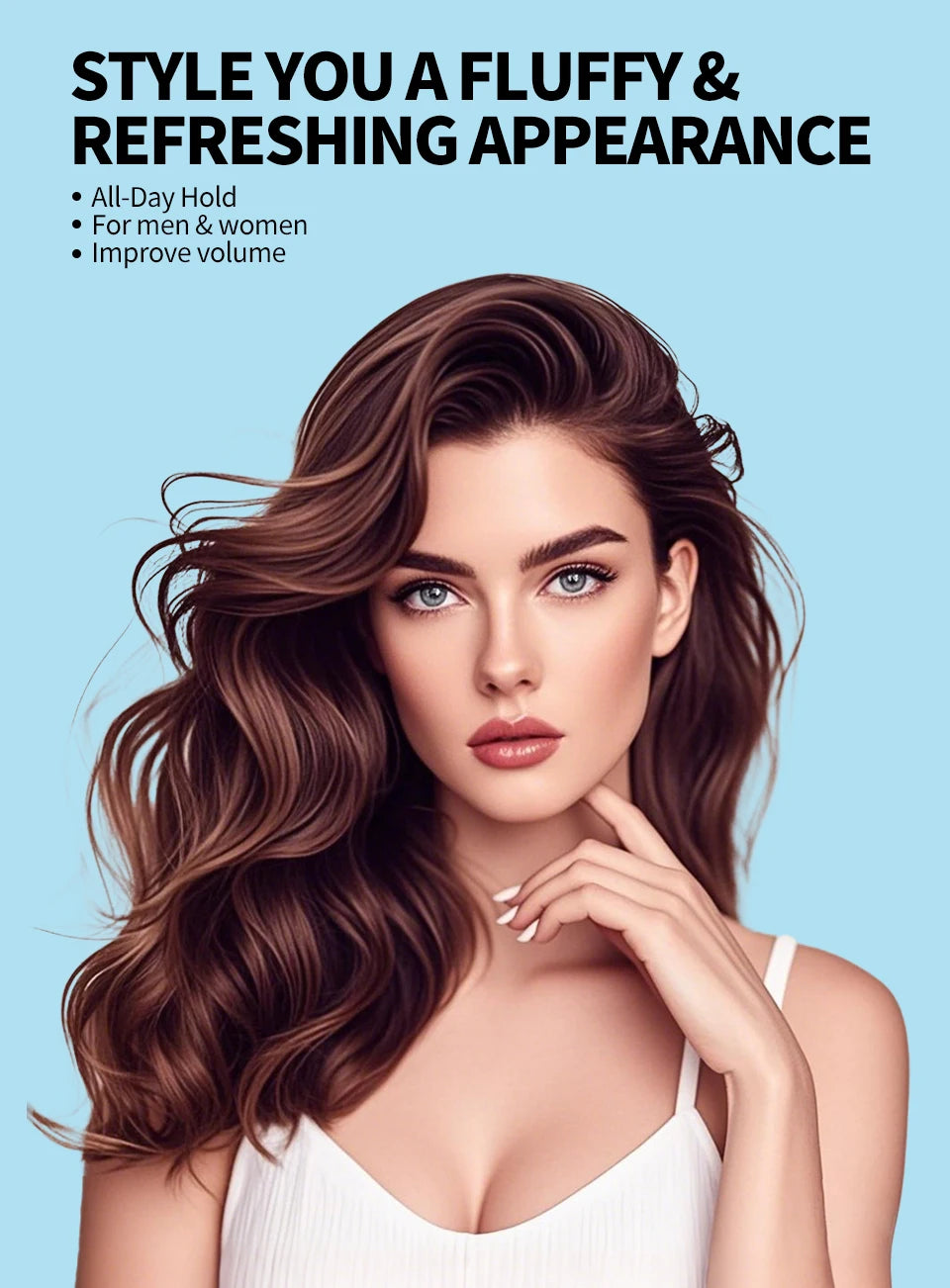 Hair Styling Powder Oil Control Hair Powder Fluffy Hair Powder Increase Hair Volume Instantly Long-Lasting Styling For Men Women