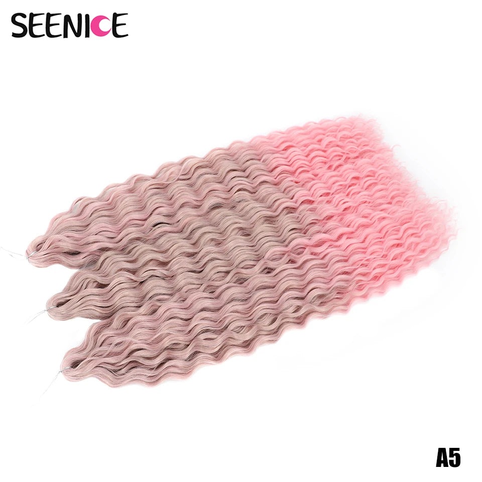 Synthetic Water Wave Twist Crochet Hair - Various Colors Available
