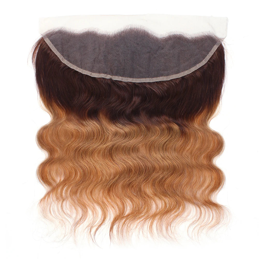 Remy Brazilian Body Wave Human Hair Lace Frontal With Baby Hair - Various Options Available