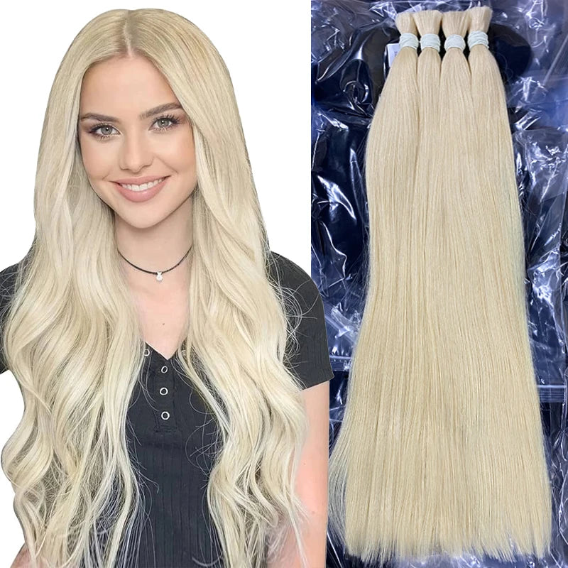 Straight Virgin Unprocessed Braiding Human Hair