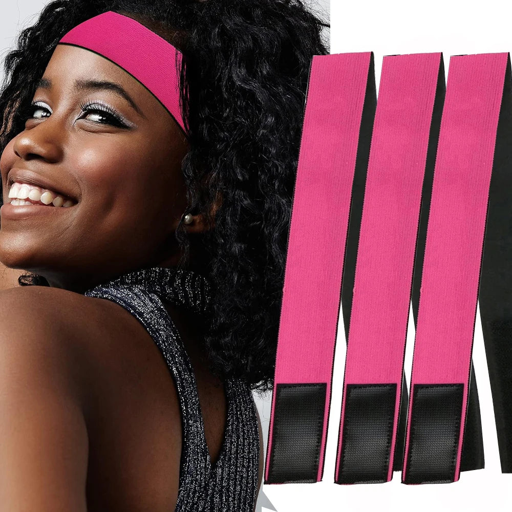 Elastic Adjustable Edge/Melting Headbands - Various Colors Available