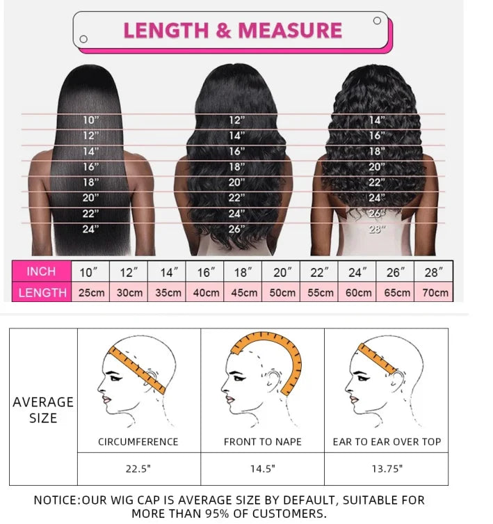 Synthetic Long Straight Lace Front Wigs - Various Colors Available