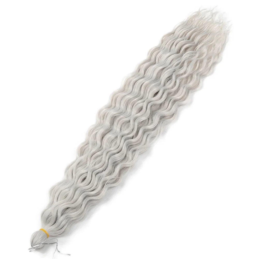 Water Wave Synthetic Crochet Hair - Various Colors Available