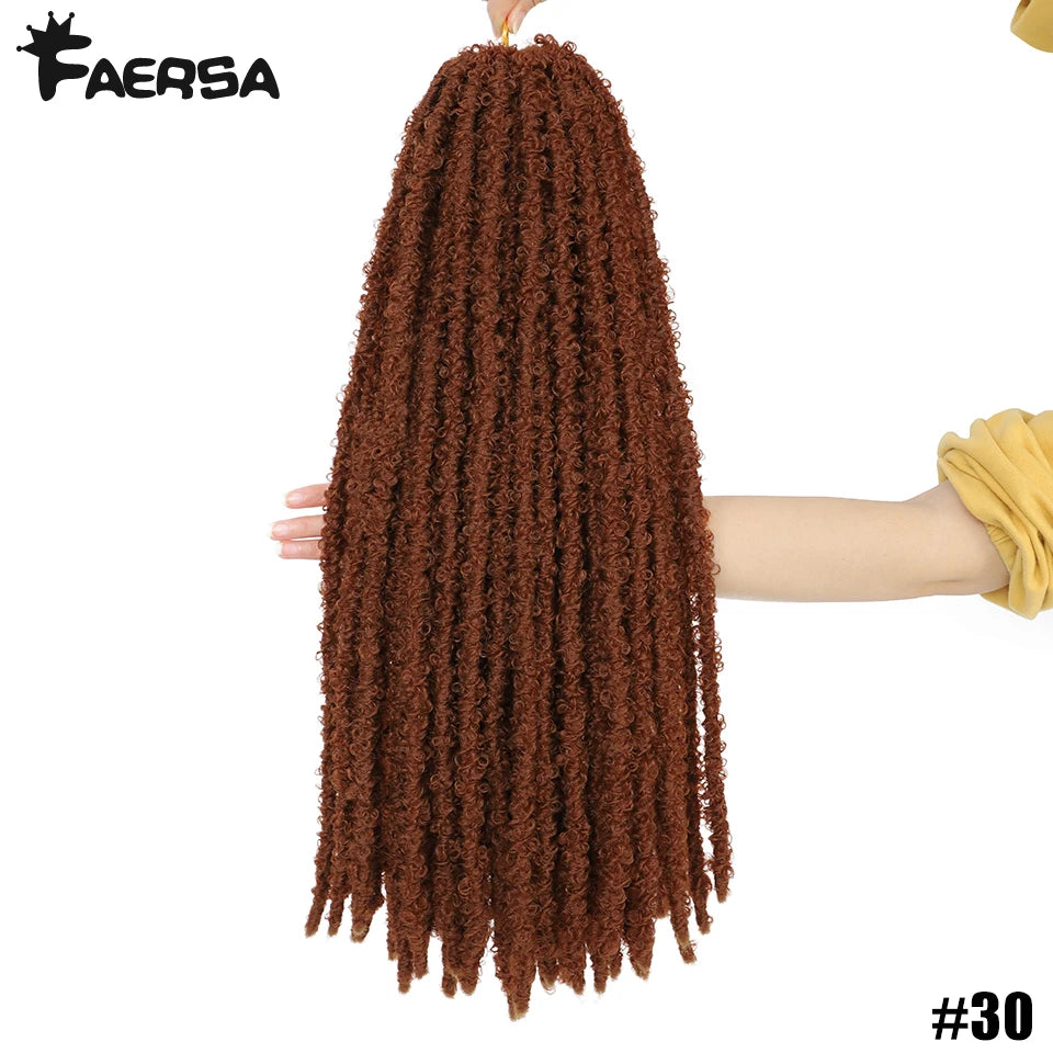 Butterfly Locs Crochet Synthetic Hair - Various Colors Available