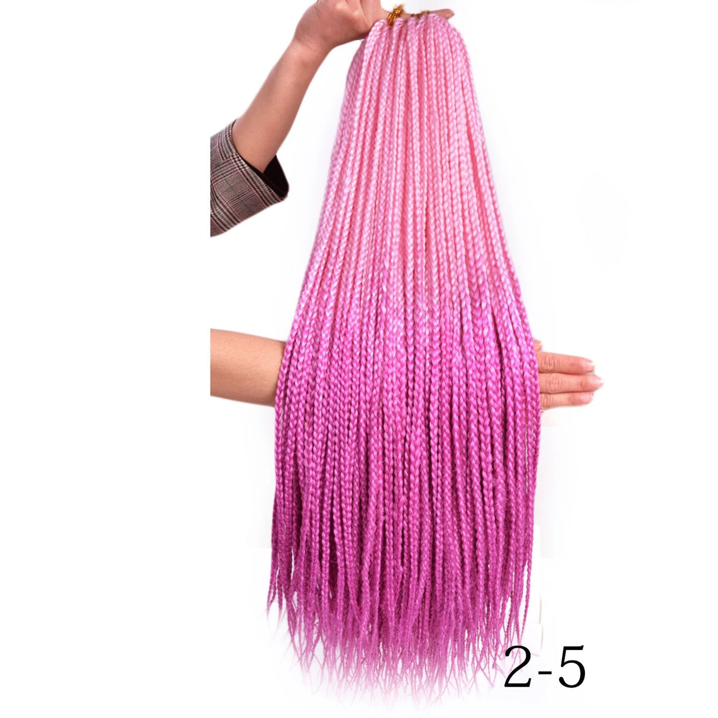 Synthetic Long Pre-Looped Box Braids Crochet Hair