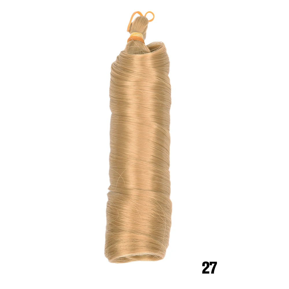 Loose French Spiral Curl Synthetic Pre-Stretched Braiding Hair