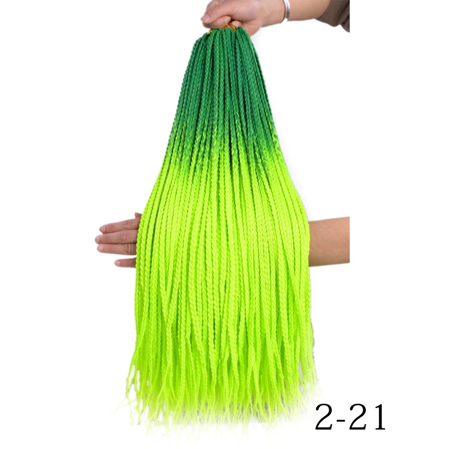 Synthetic Long Pre-Looped Box Braids Crochet Hair