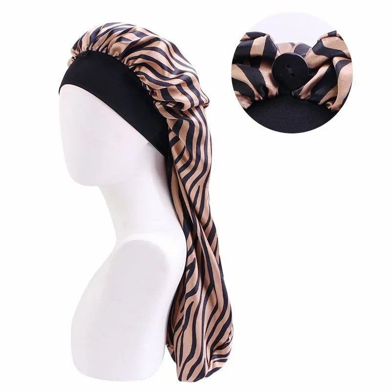 Unisex Elastic Bonnet  for Long Hair
