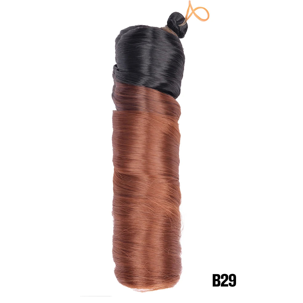 Loose French Spiral Curl Synthetic Pre-Stretched Braiding Hair