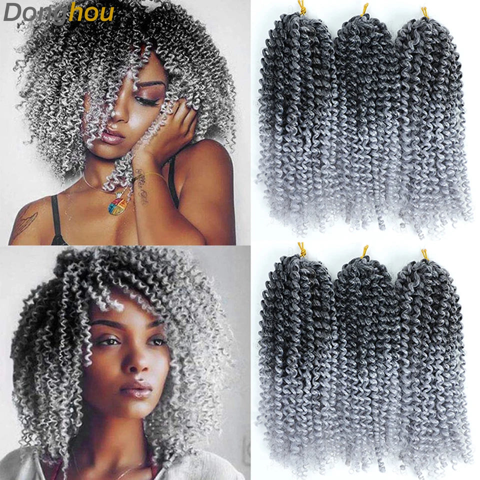 Curly Passion Twist Synthetic Crochet Hair - Various Colors Available