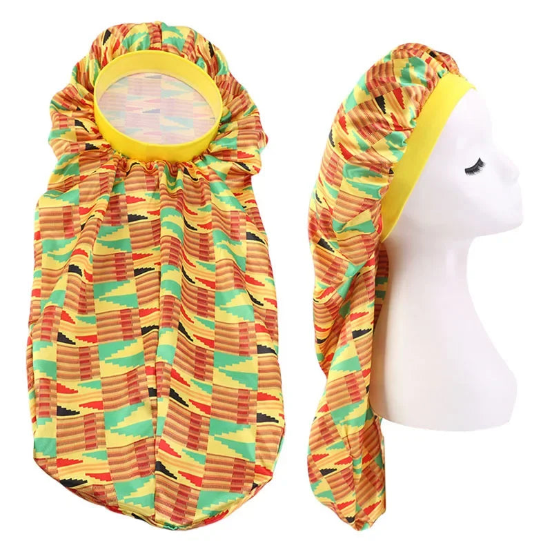 Unisex Elastic Bonnet  for Long Hair