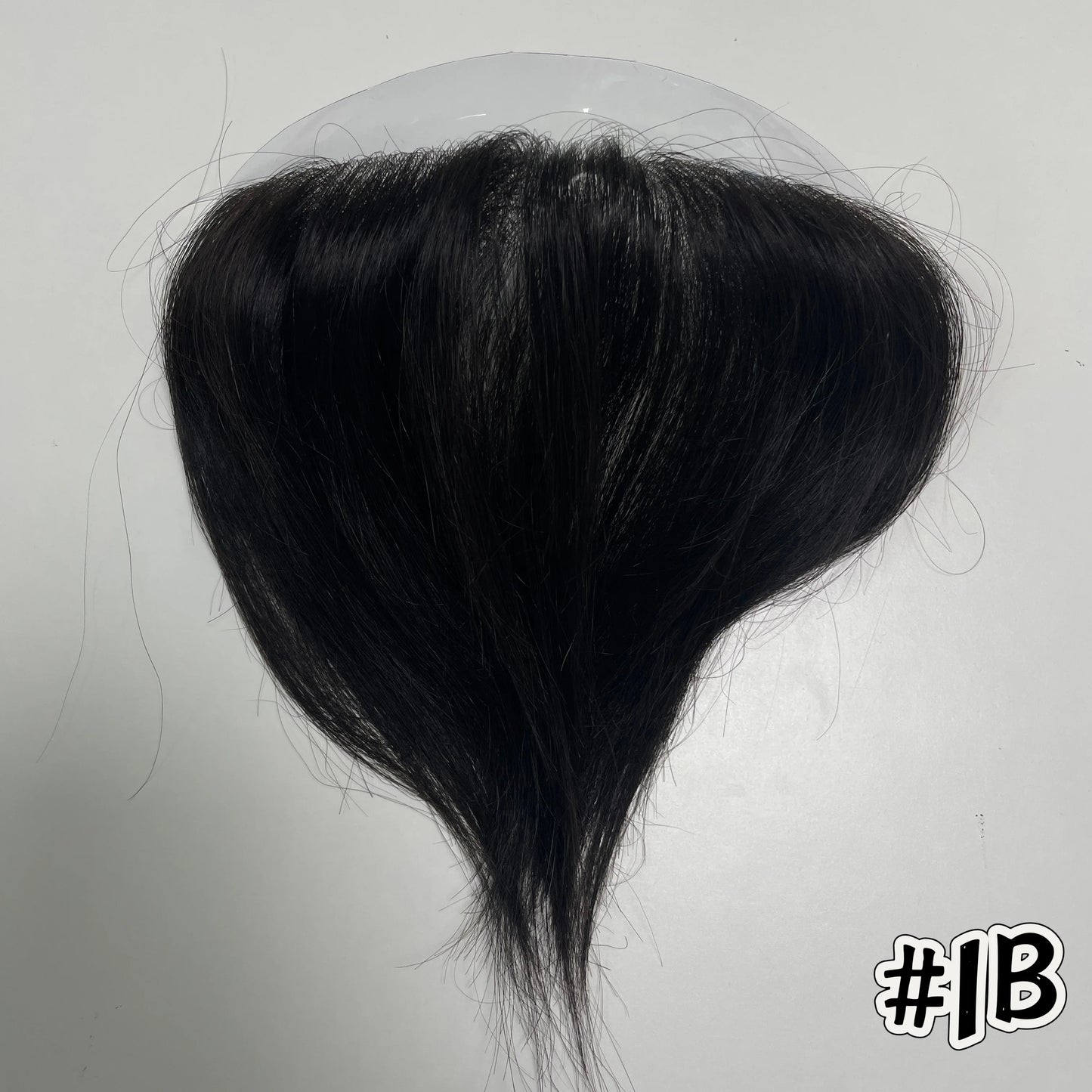 V Frontal Men Toupee Thin Skin PU 2.5x16 V Loop Human Hair Invisible Forehead Hairline