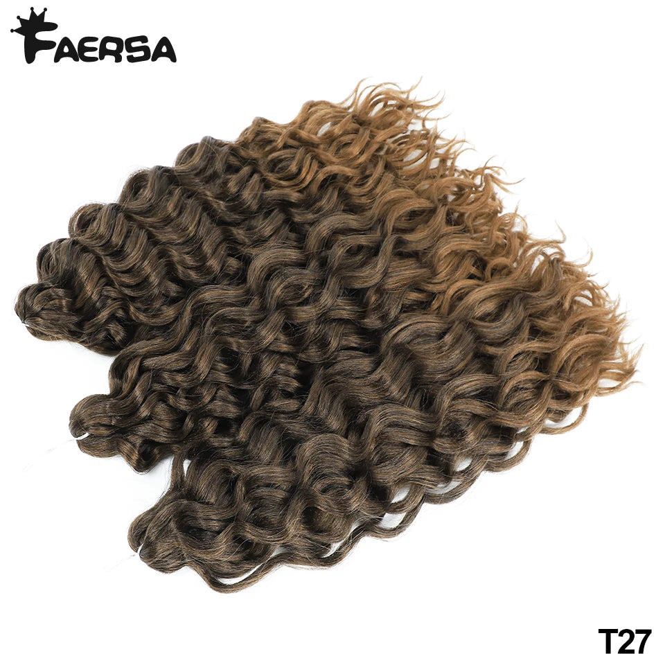 Deep Wavy Twist Synthetic Crochet Hair