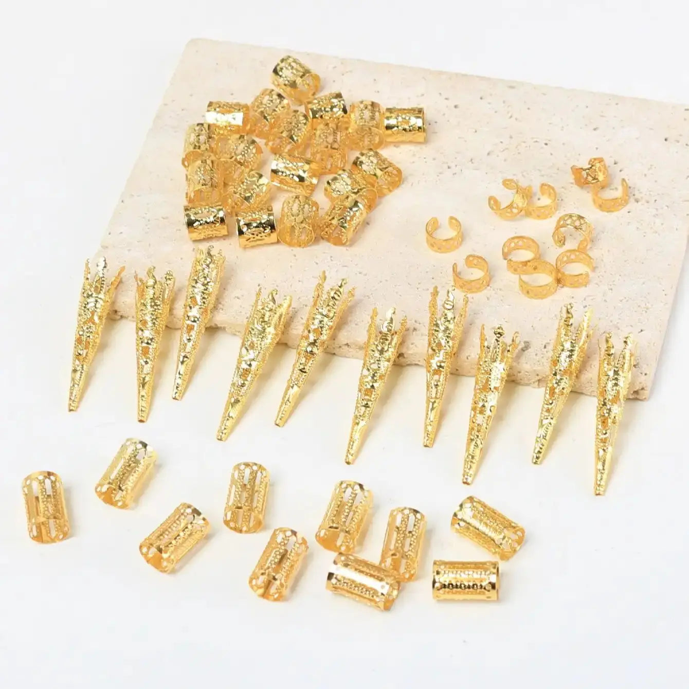 50pcs Personalized Combination Rings Clips