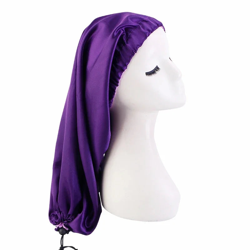 Unisex Elastic Bonnet  for Long Hair